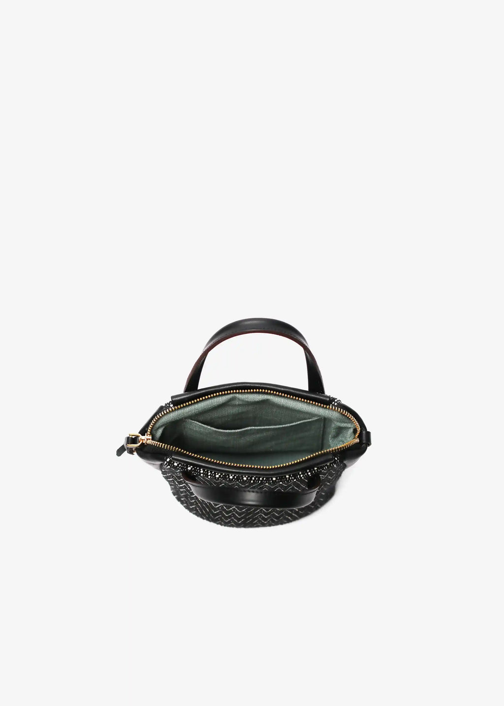 Chicago Mini - Peak Noir with Black Leather