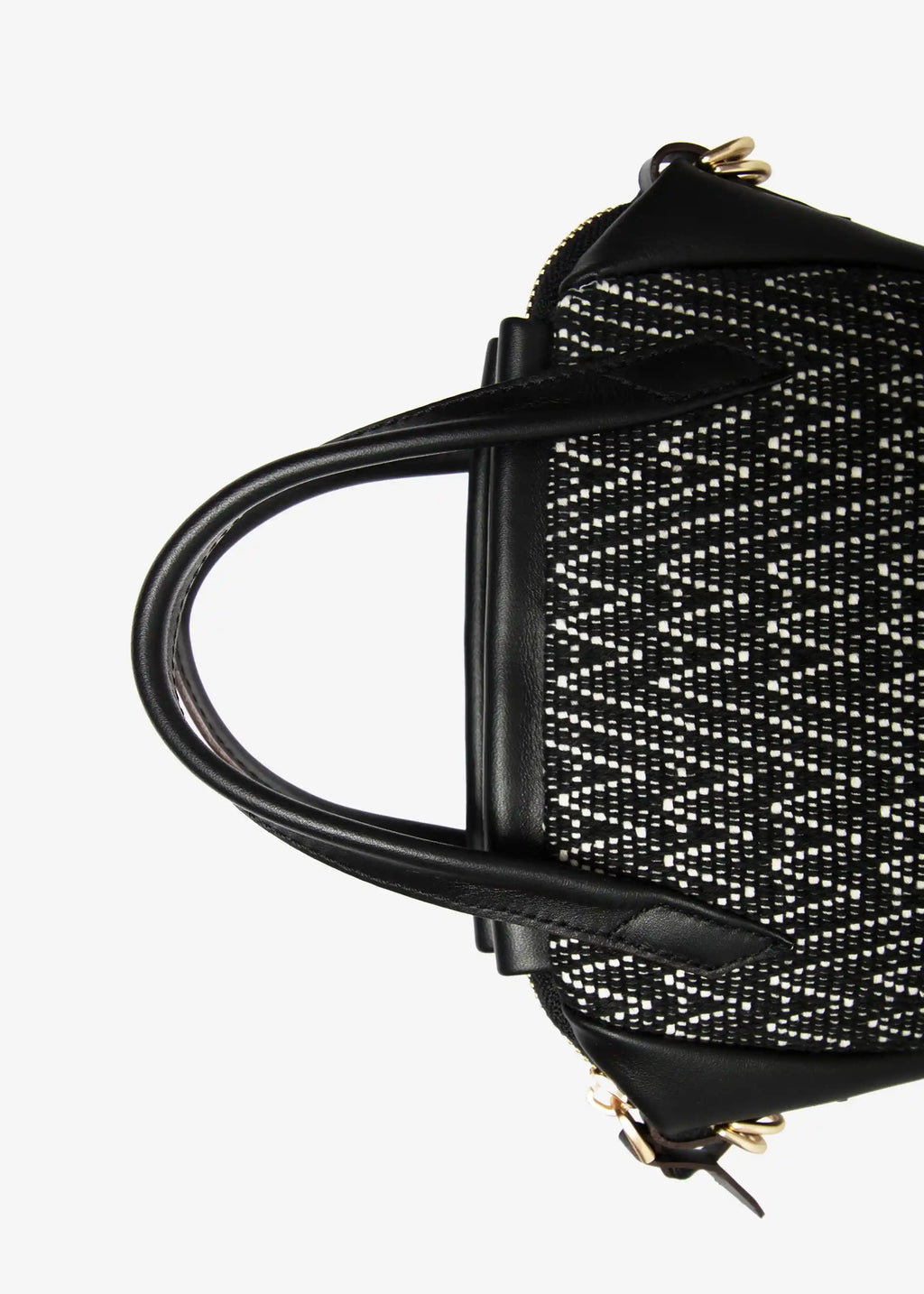 Chicago Mini - Peak Noir with Black Leather