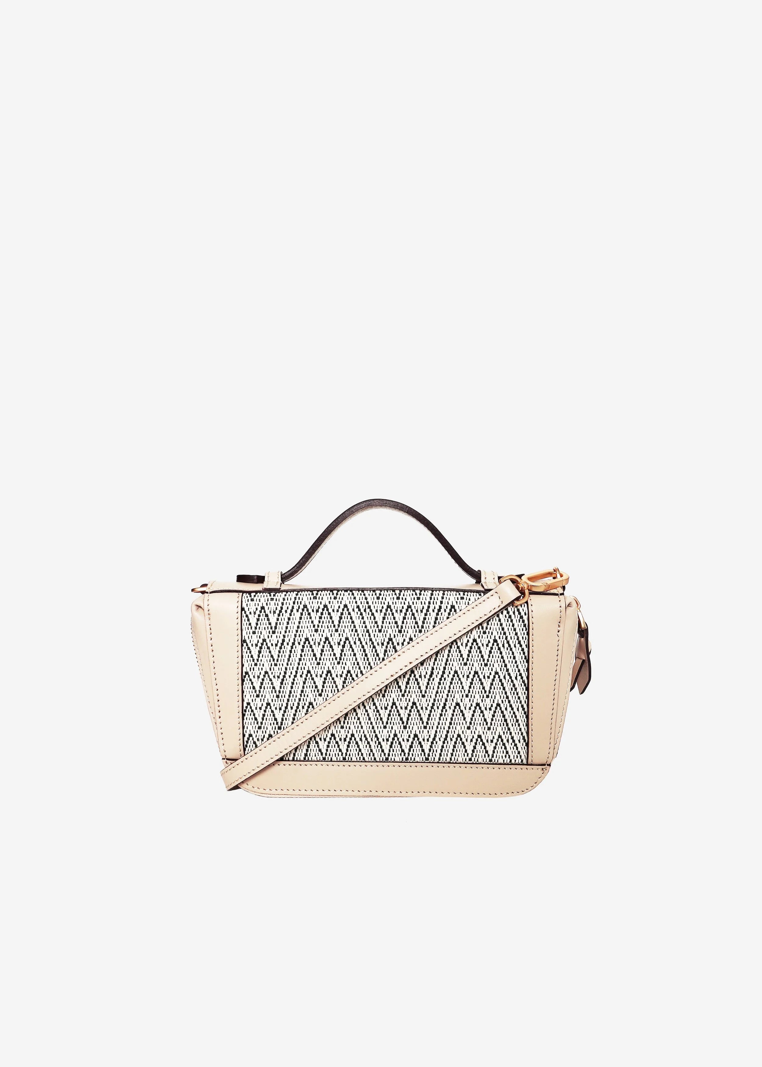 Paris - Peak Mountain Snow with Cream Leather