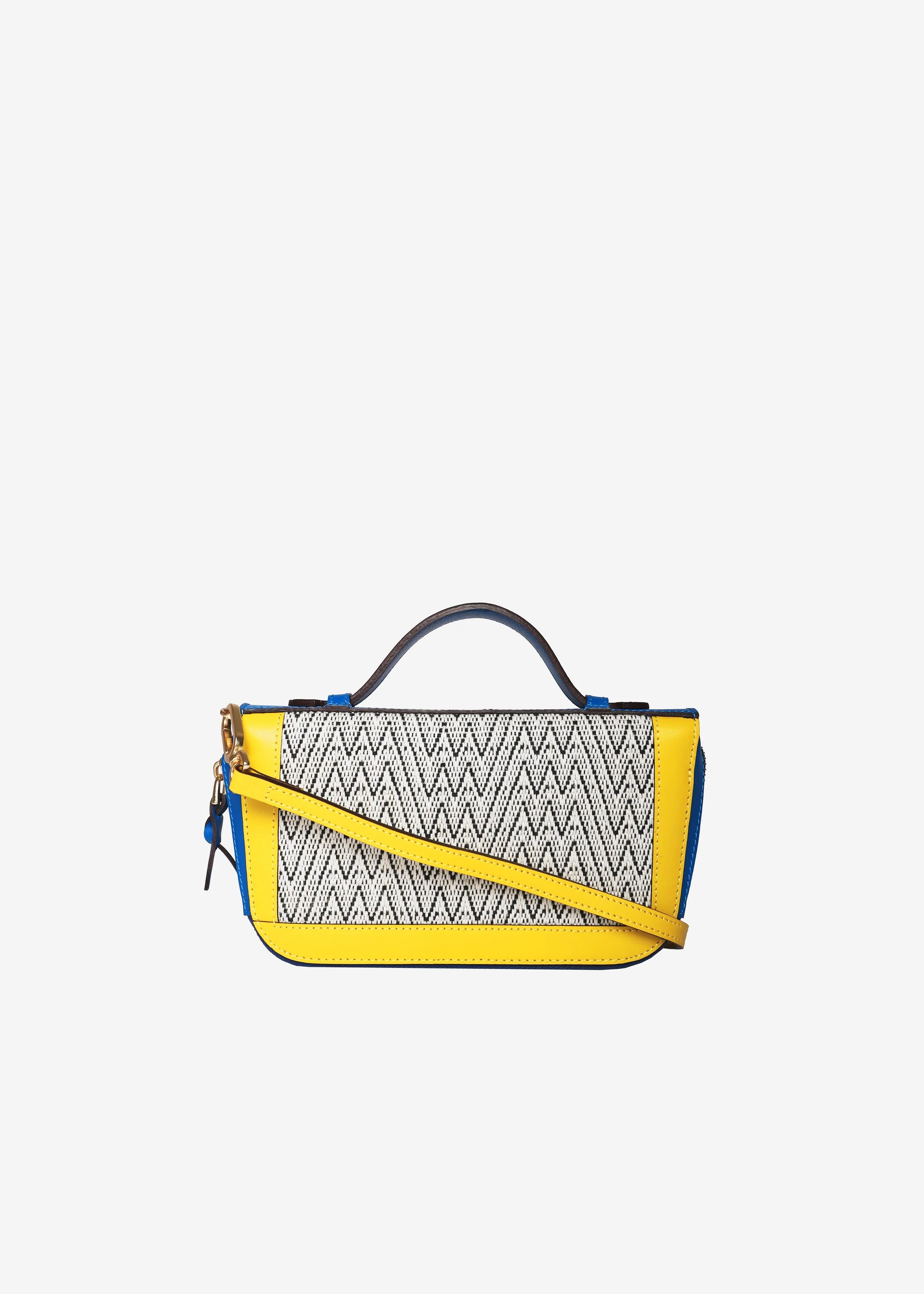 Paris - Peak Mountain Snow with Multi Color Leather