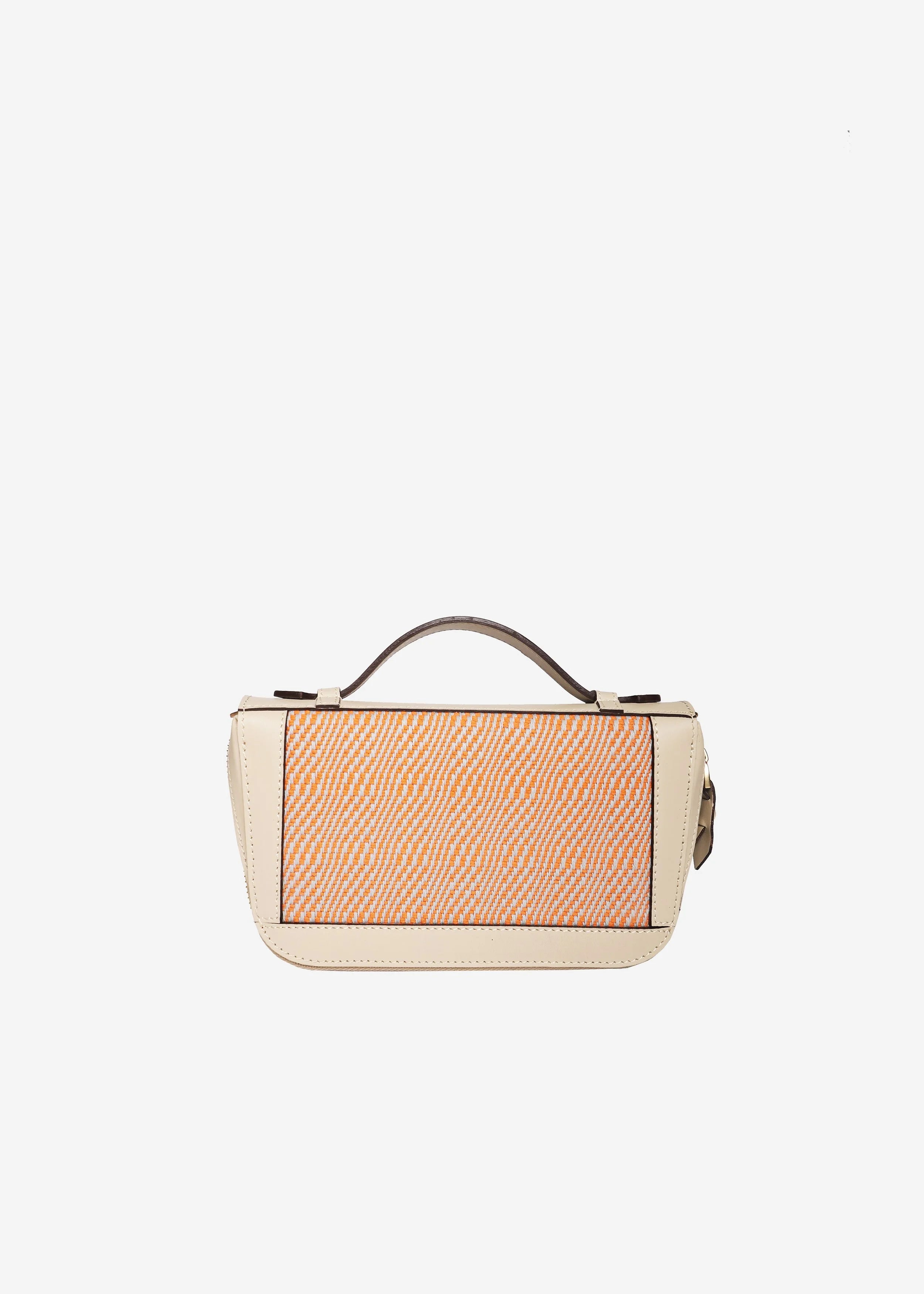Paris - Rise Coral with Cream Leather