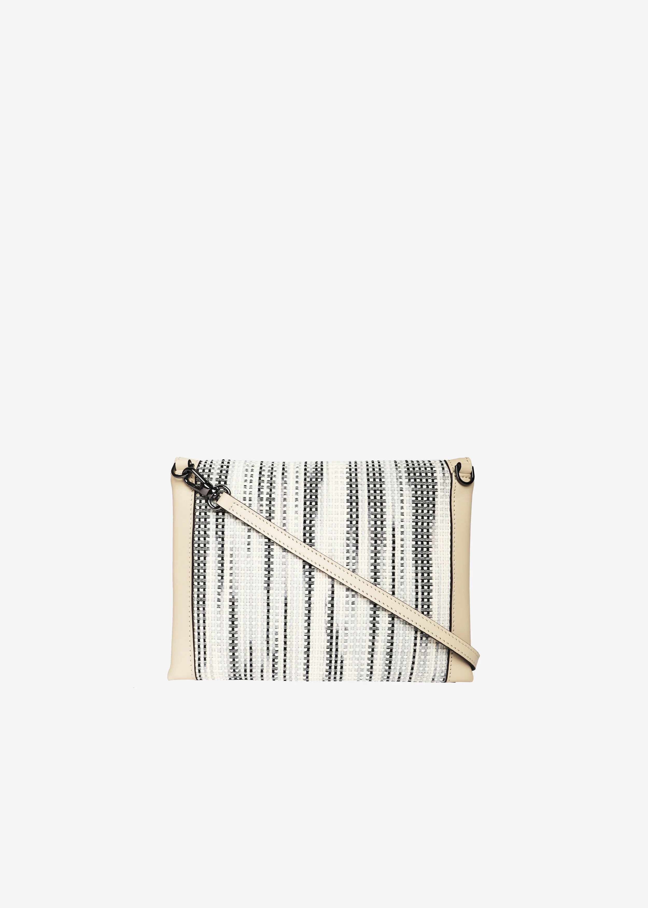 Venice - Flow River Stone with Cream Leather