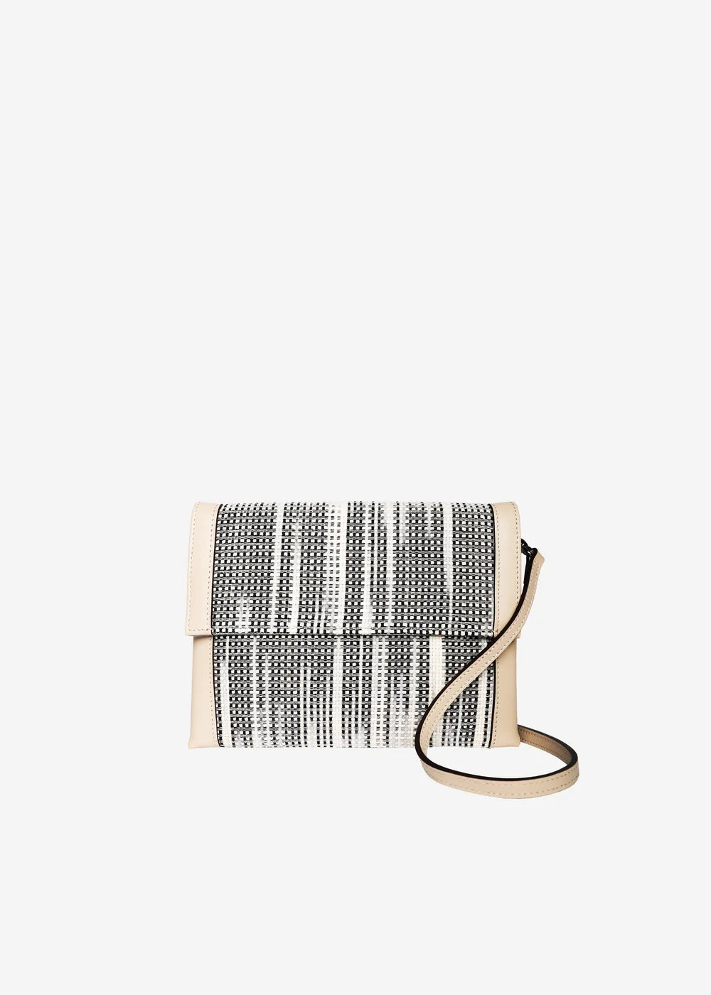 Venice - Flow River Stone with Cream Leather