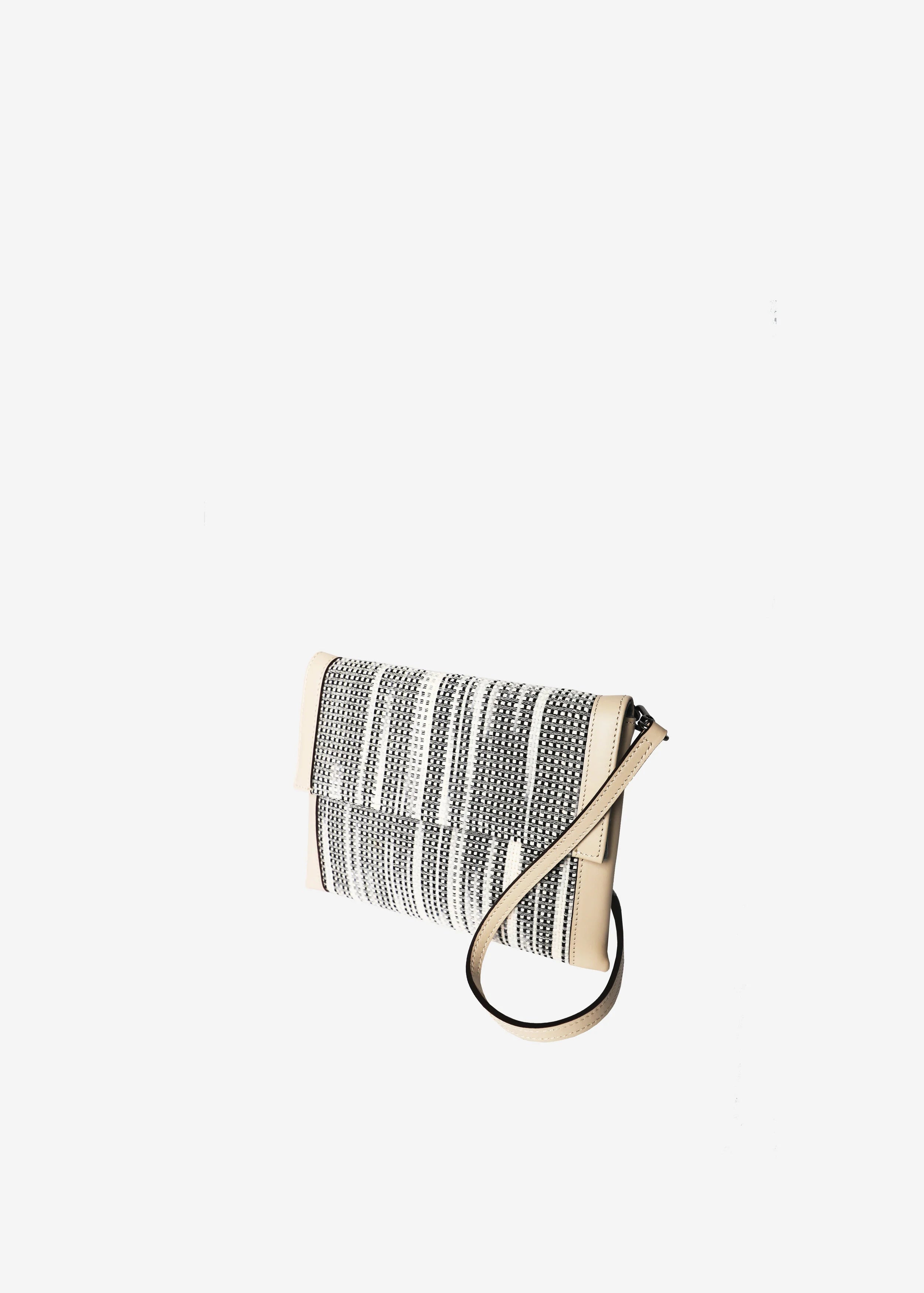 Venice - Flow River Stone with Cream Leather