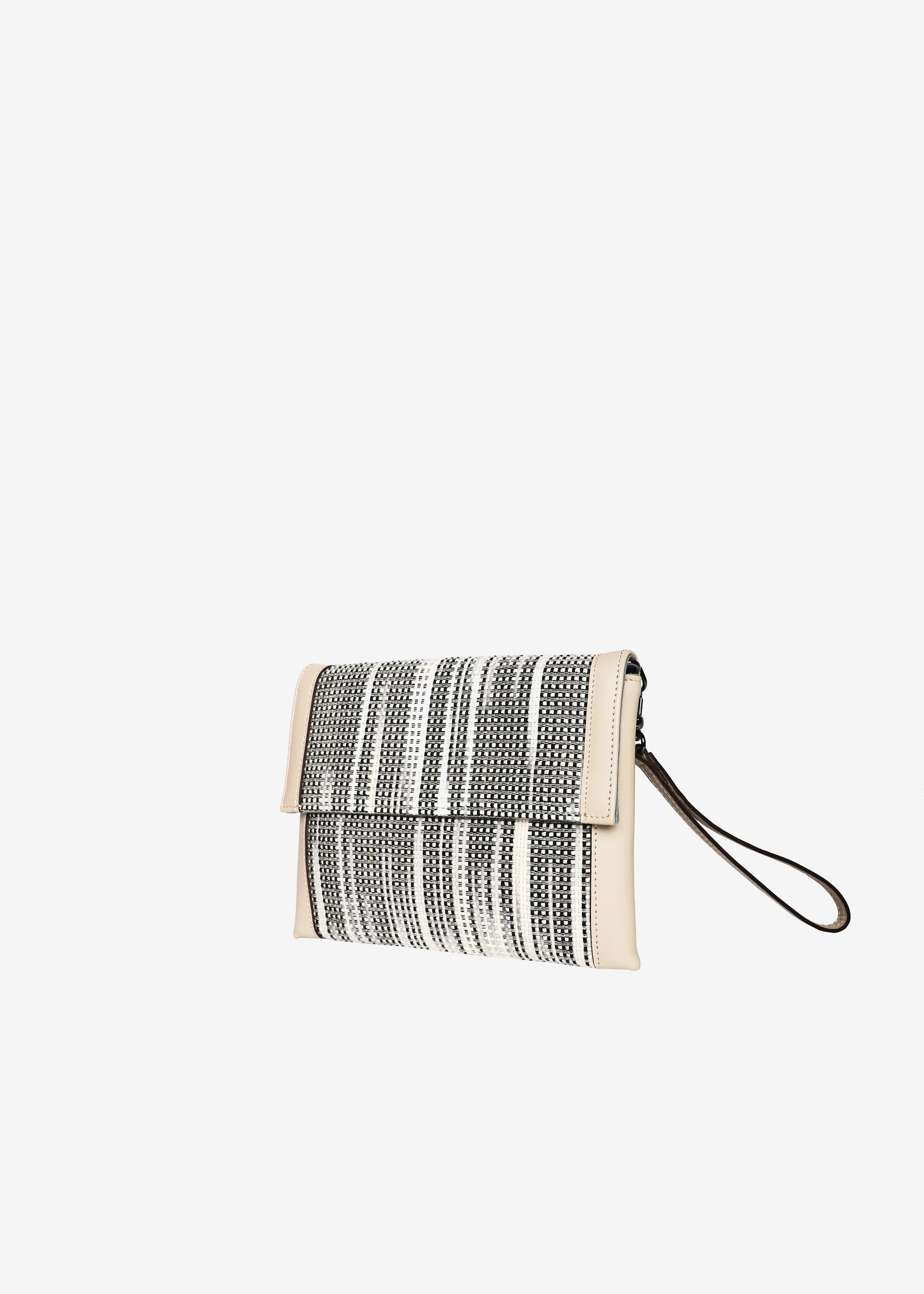 Venice - Flow River Stone with Cream Leather
