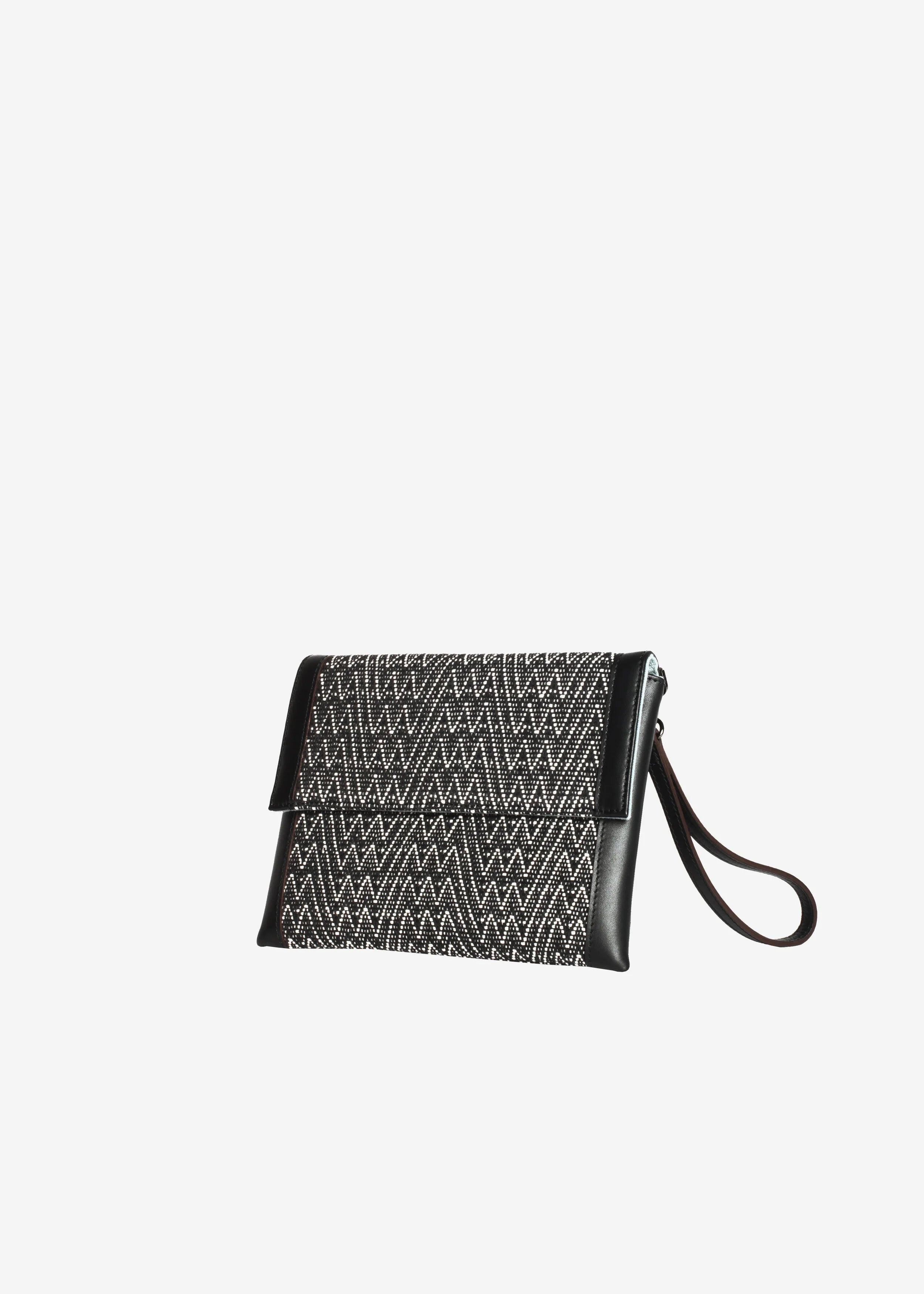 Venice - Peak Noir with Black Leather